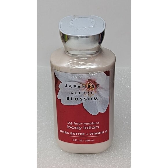 Bath & Body Works Japanese Cherry Blossom Body Lotion Shea & Vitamin E Sealed - Picture 1 of 1